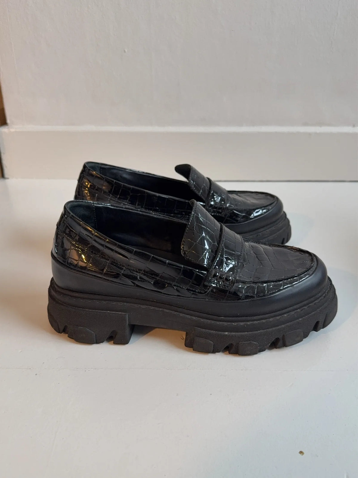 Ganni S1479-skinnloafers