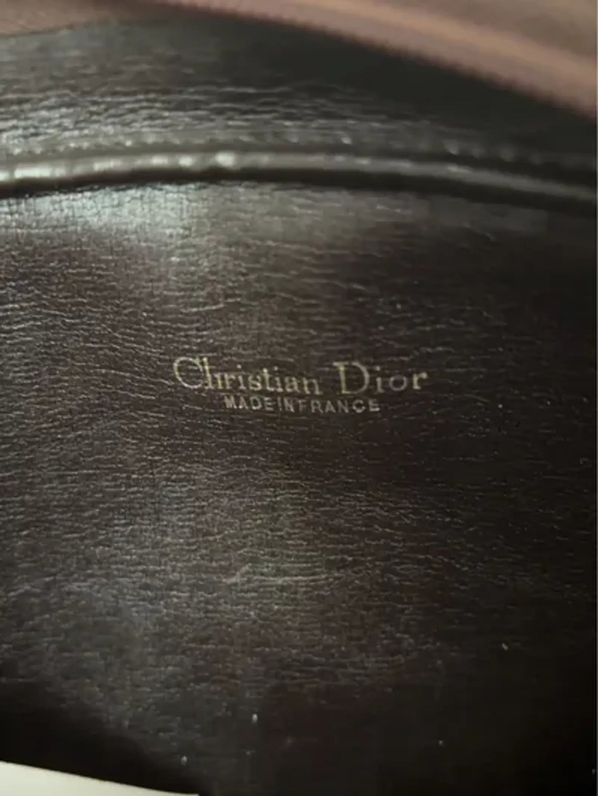 Christian Dior Diorissimo Pattern-axelremsväska
