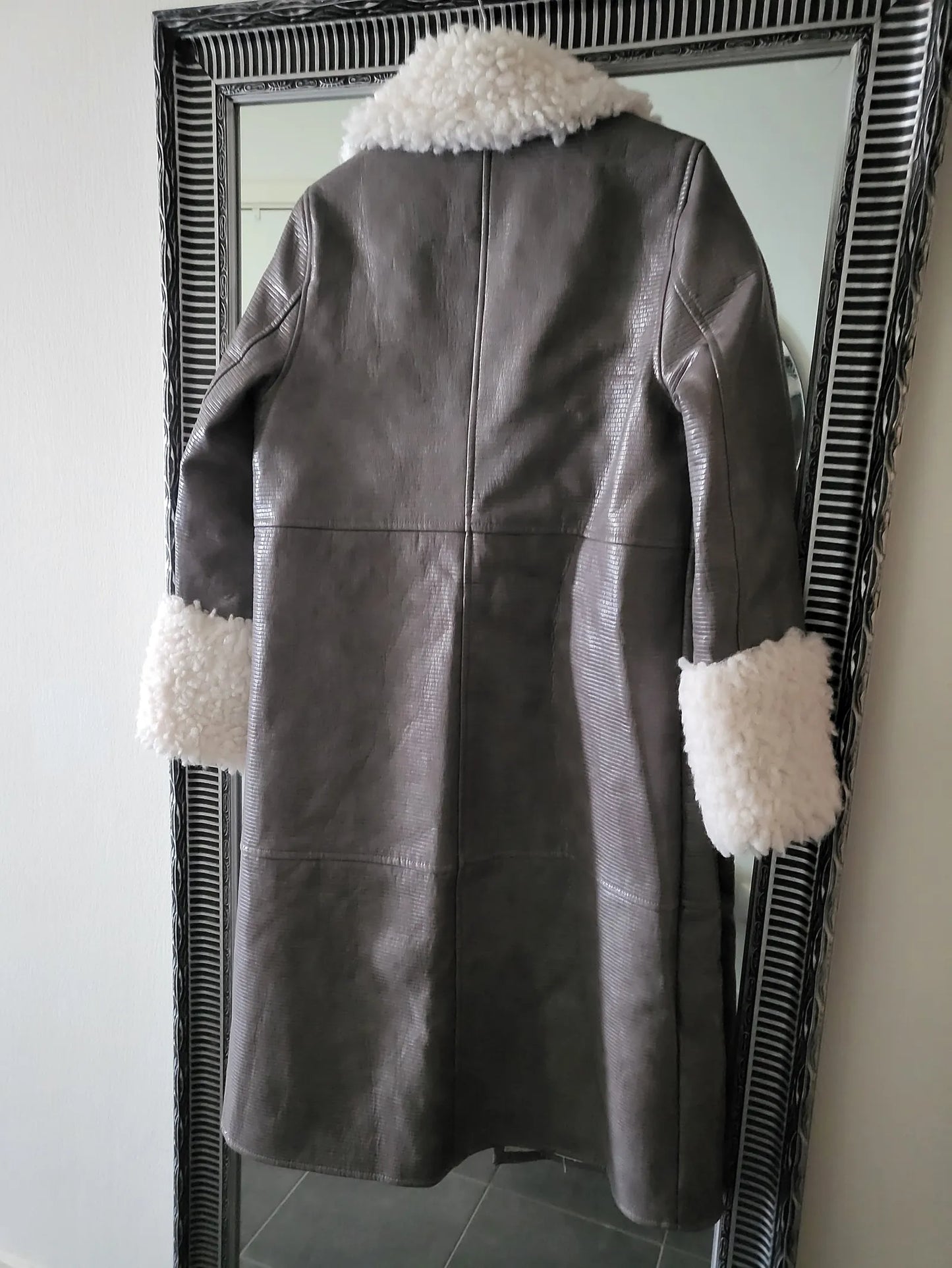 Stand Studio Faux Fur Garment Coat