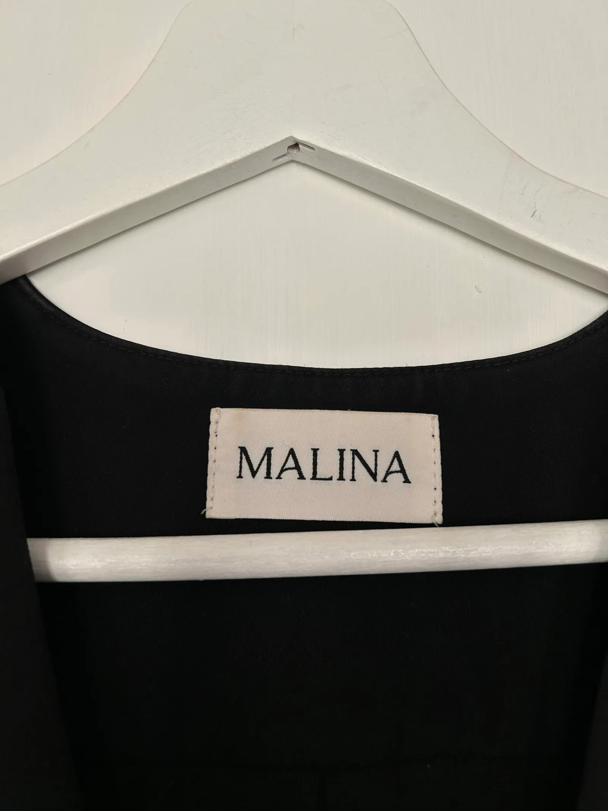 Malina Wilhelmina Wrap Detail Chiffon-blus