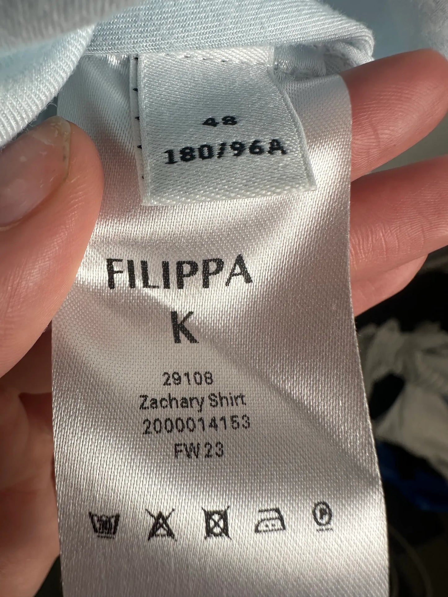 Filippa K Zachary 29108-skjorta NWT