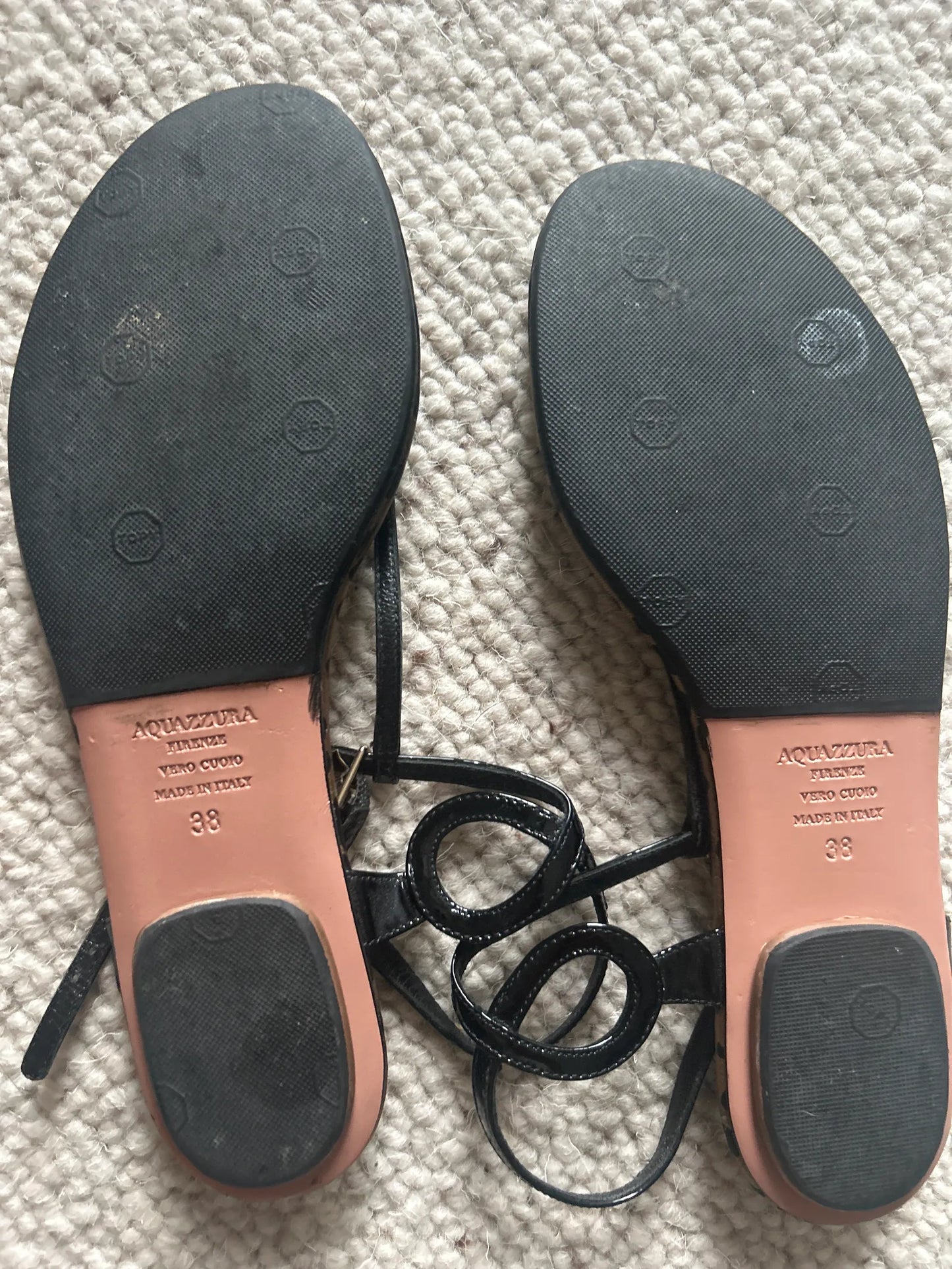Aquazzura Almost Bare-skinnsandaler