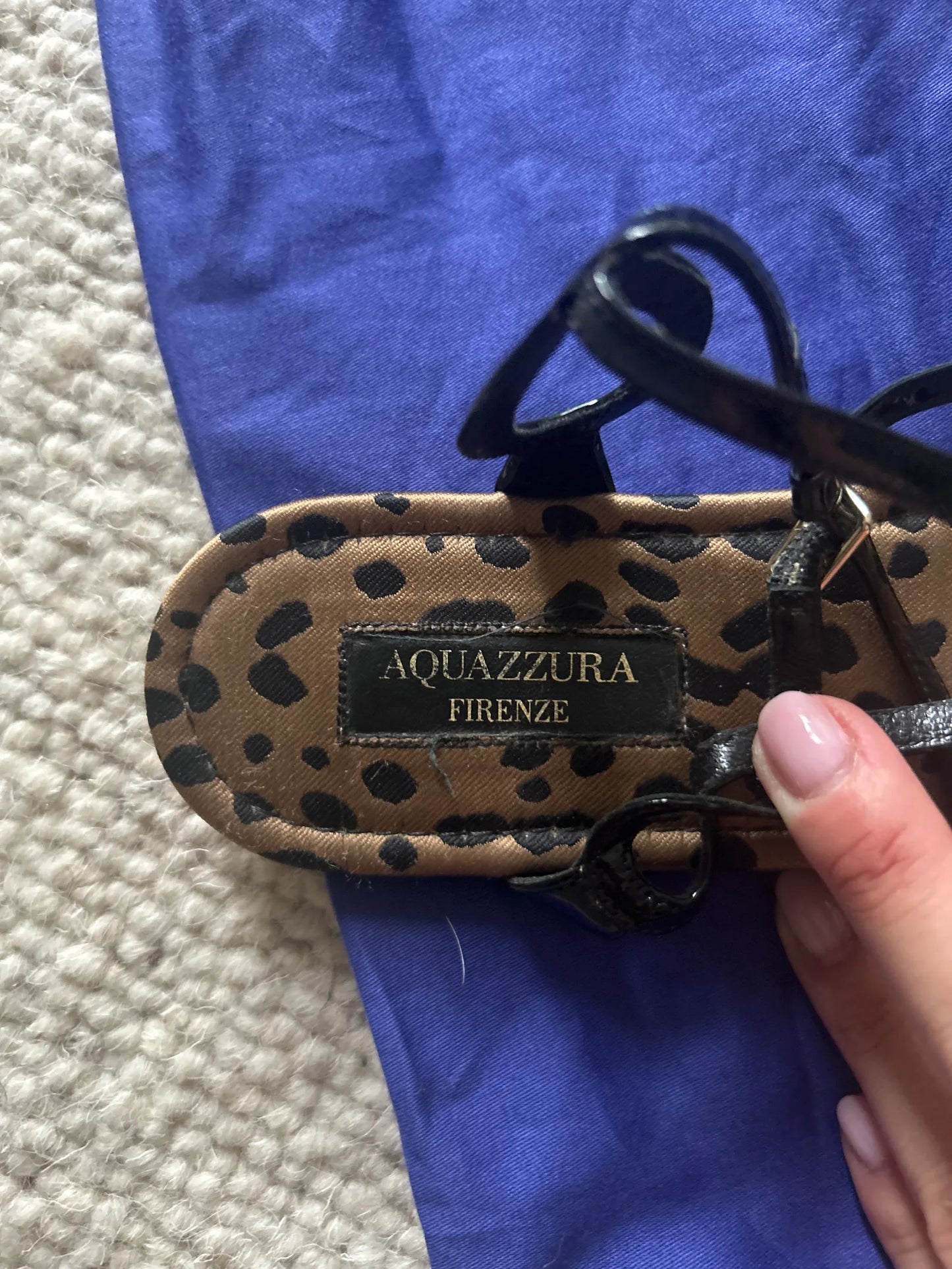 Aquazzura Almost Bare-skinnsandaler