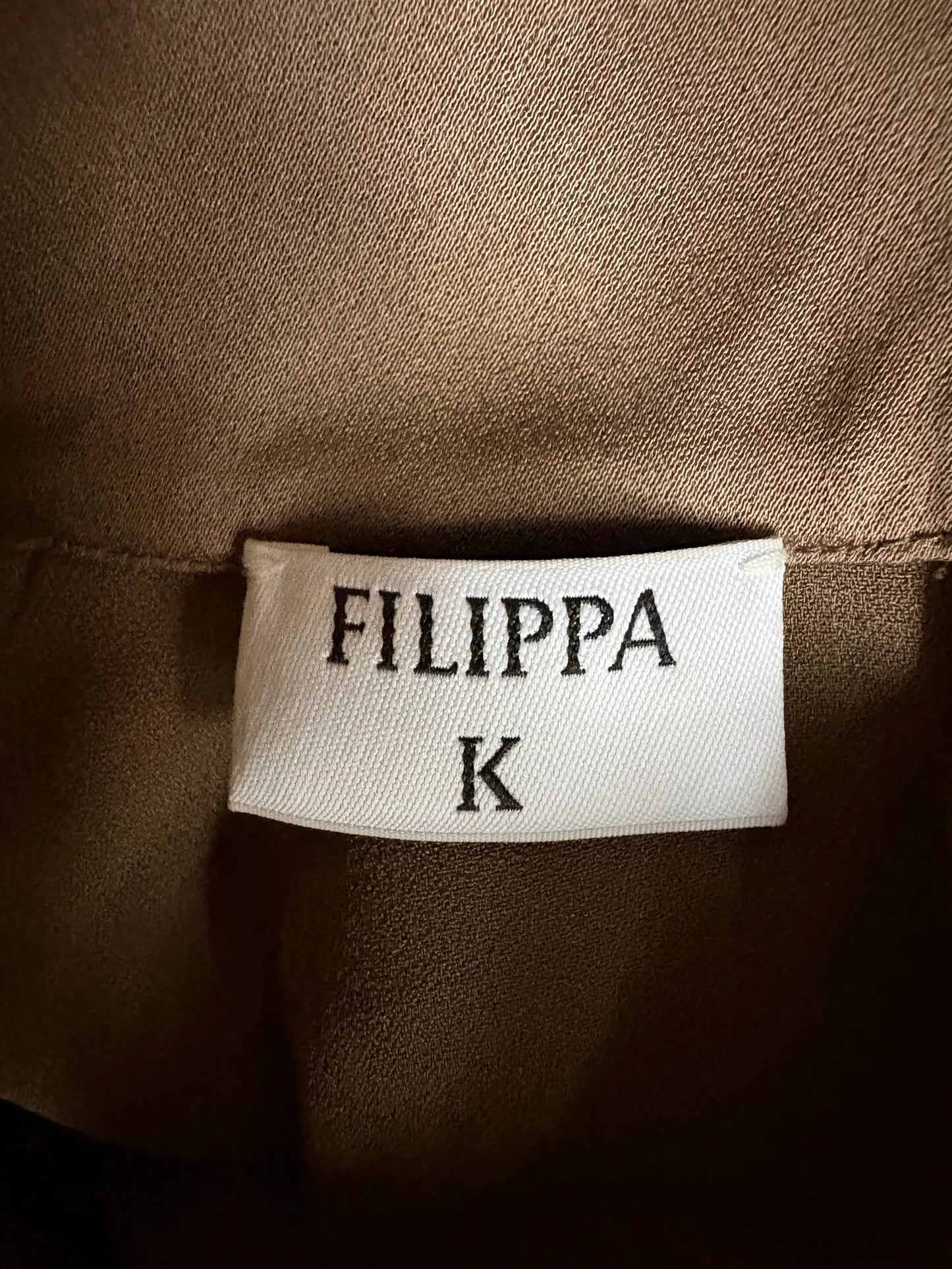 Filippa K Turtleneck Satin-blus NWOT