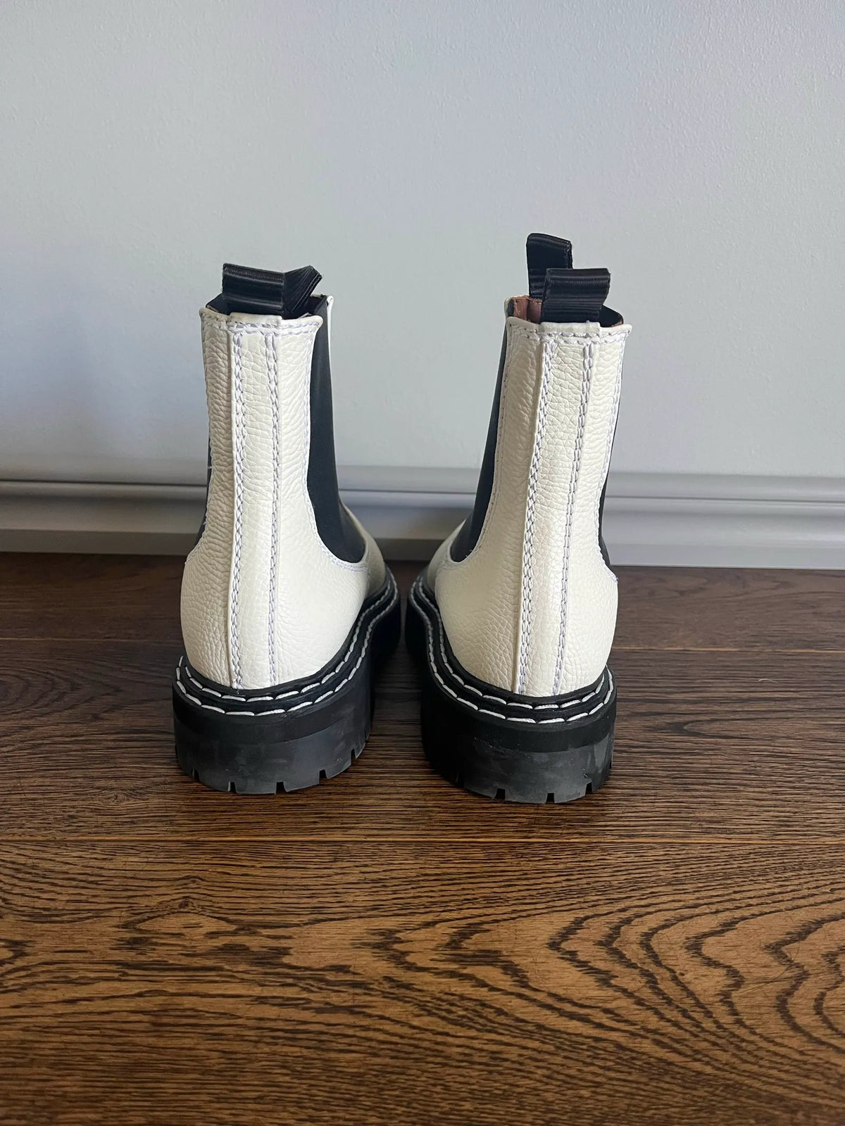 Proenza Schouler Pebbled-leather Chelsea Boots
