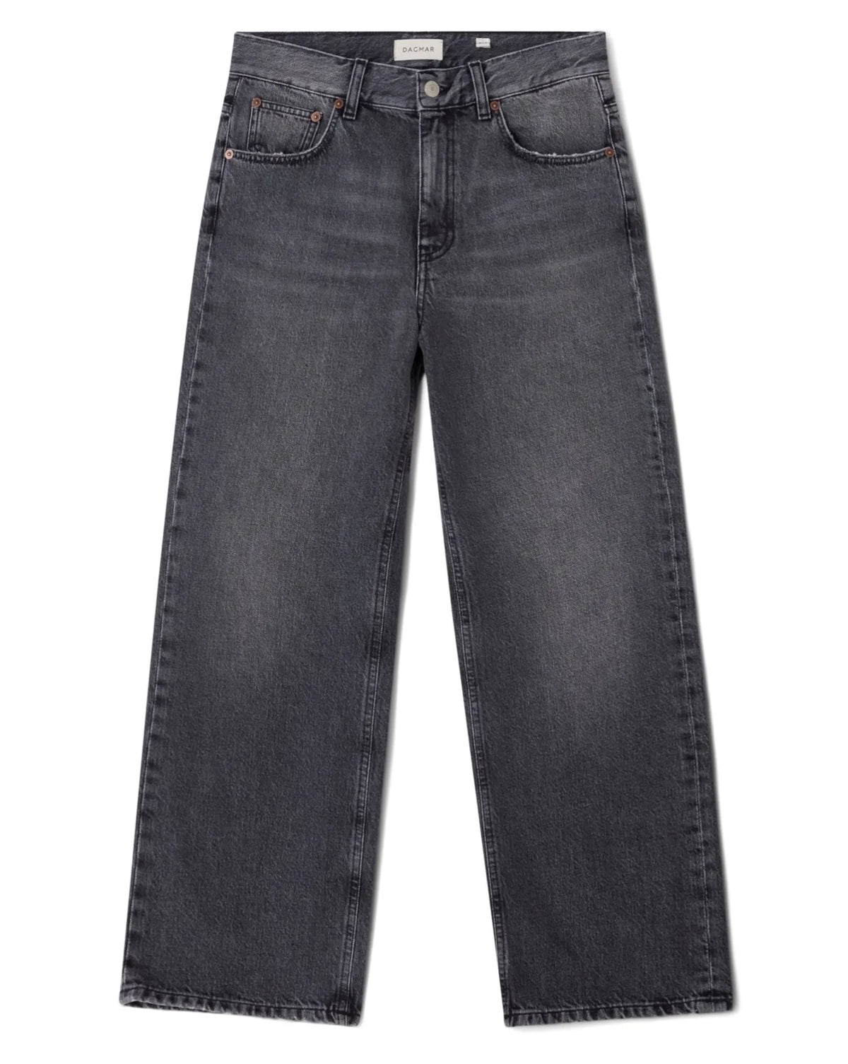 Dagmar Cropped Light Grey Jeans