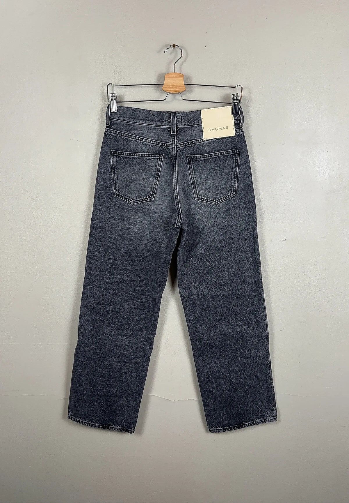 Dagmar Cropped Light Grey Jeans