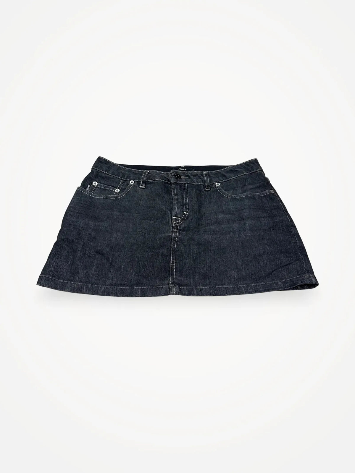 Filippa K Classic Denim Charcoal Skirt