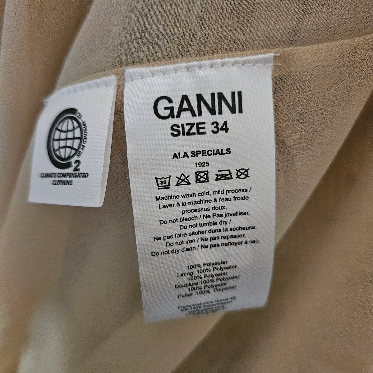 Ganni-klänning NWT