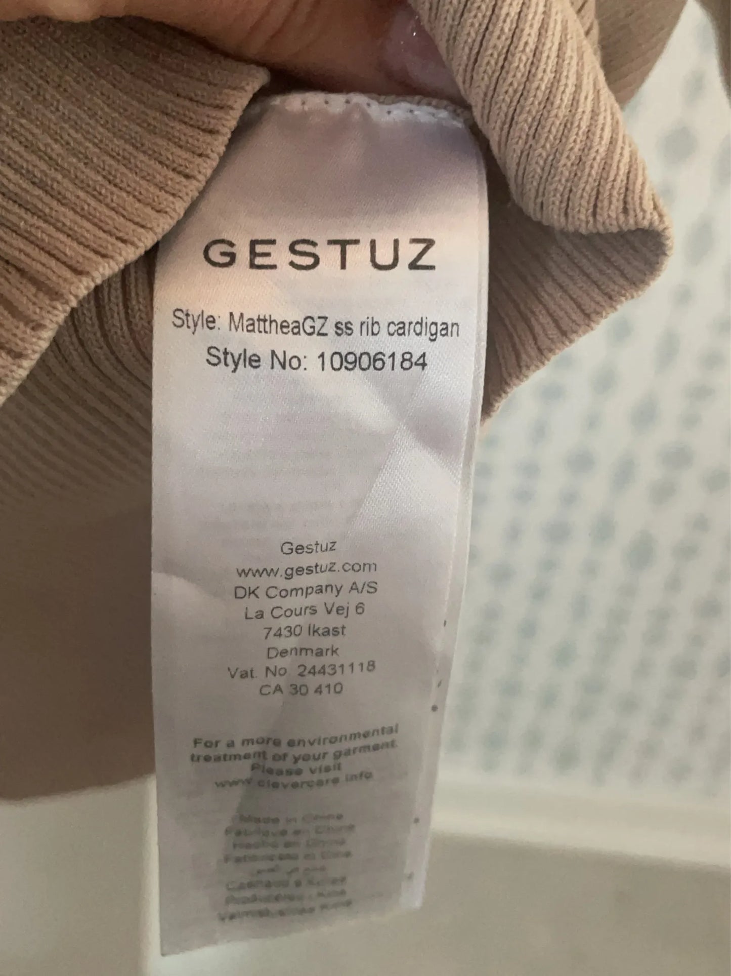 Gestuz Matthea Rib Cardigan