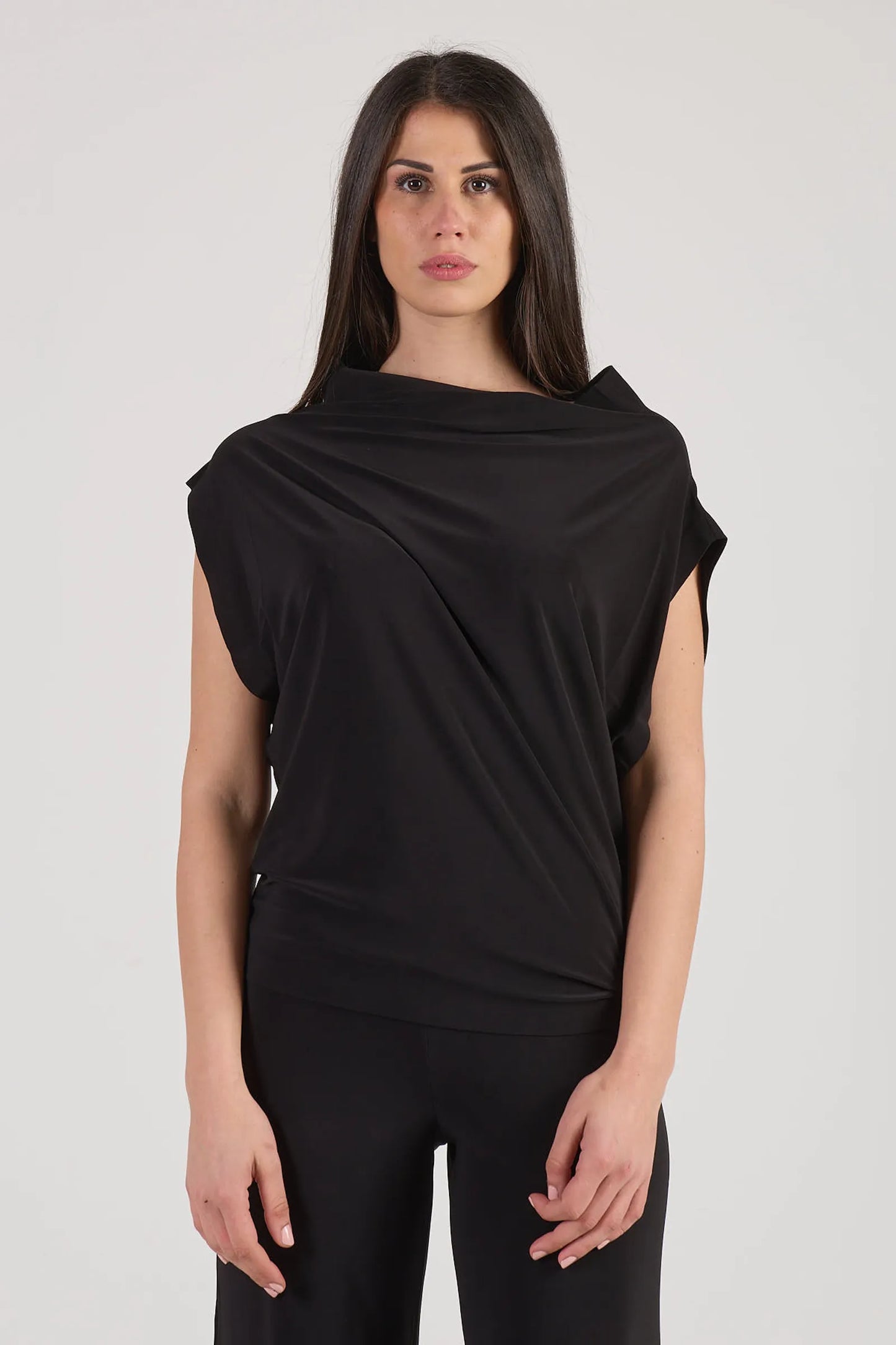 Norma Kamali Sleevless All In One-topp NWT
