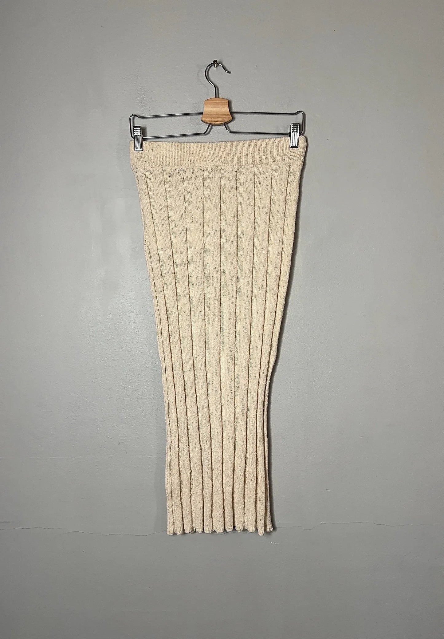 Gina Tricot Cotton Blend Knit-kjol NWT