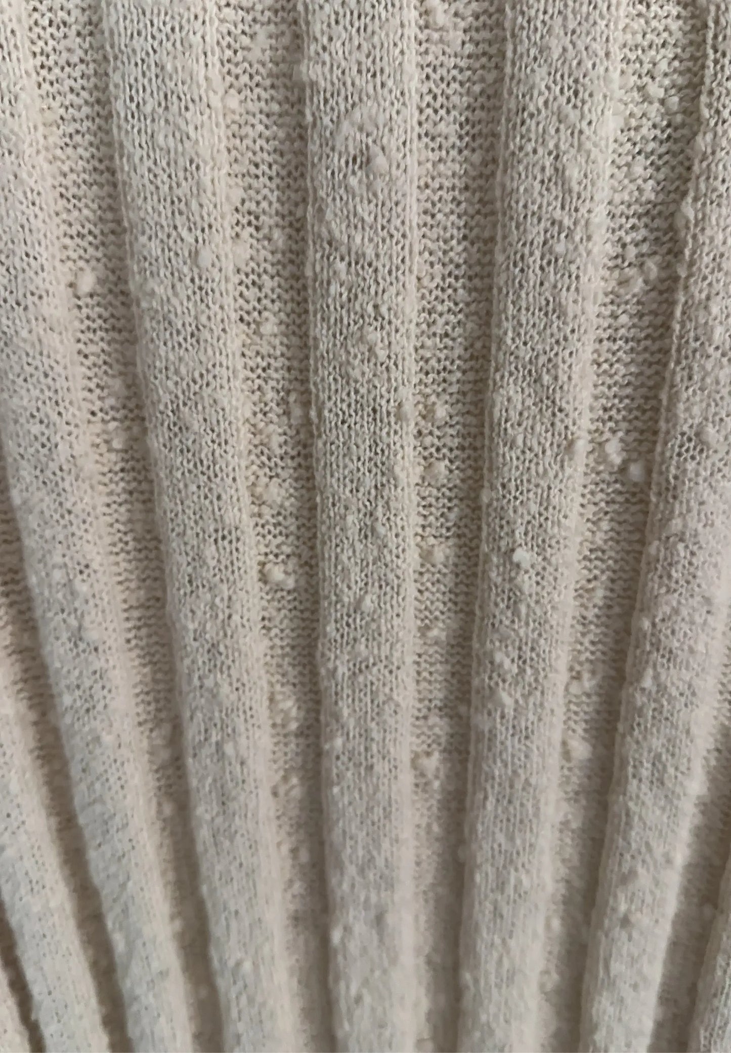 Gina Tricot Cotton Blend Knit-kjol NWT