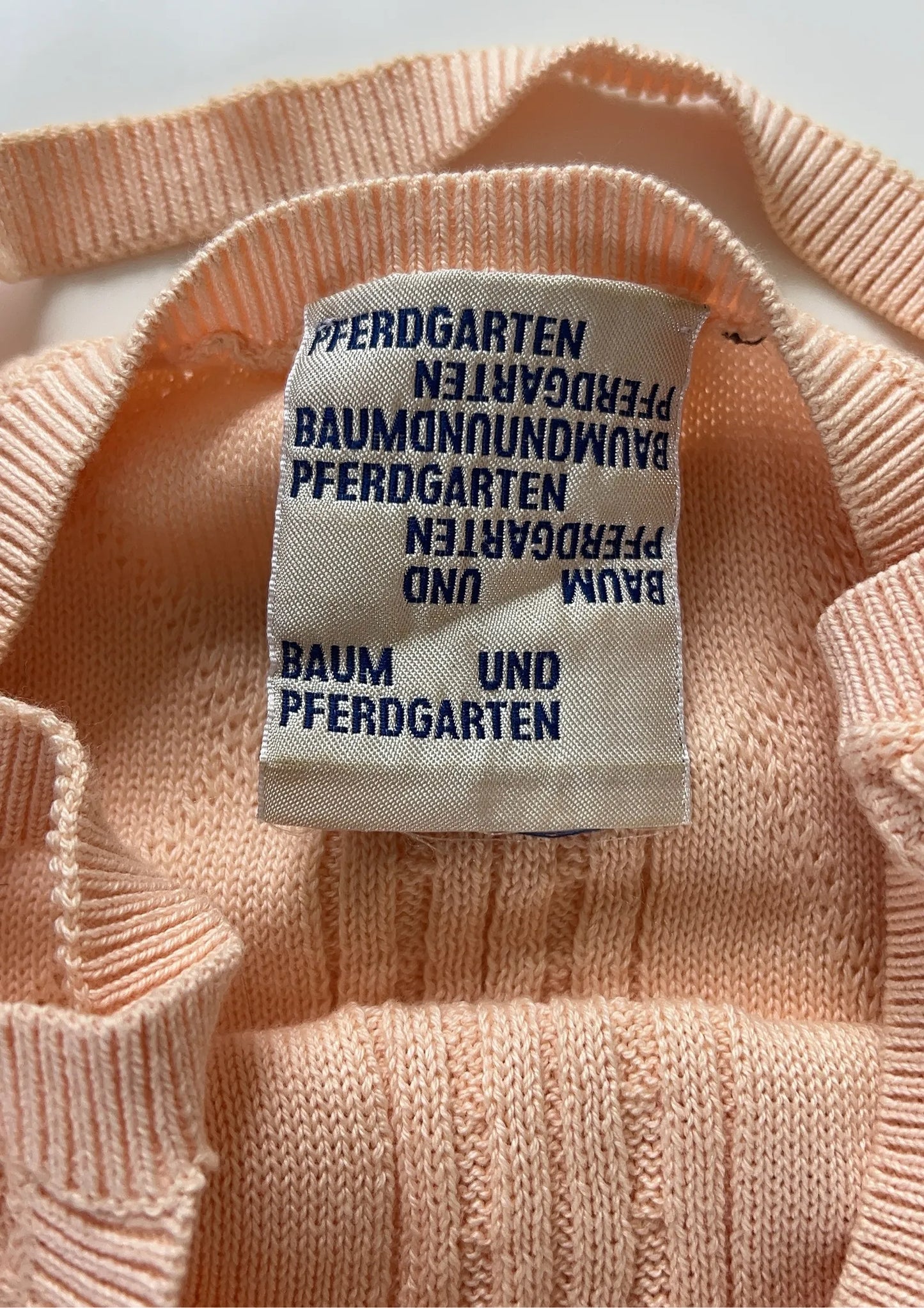 Baum und Pferdgarten-topp NWOT