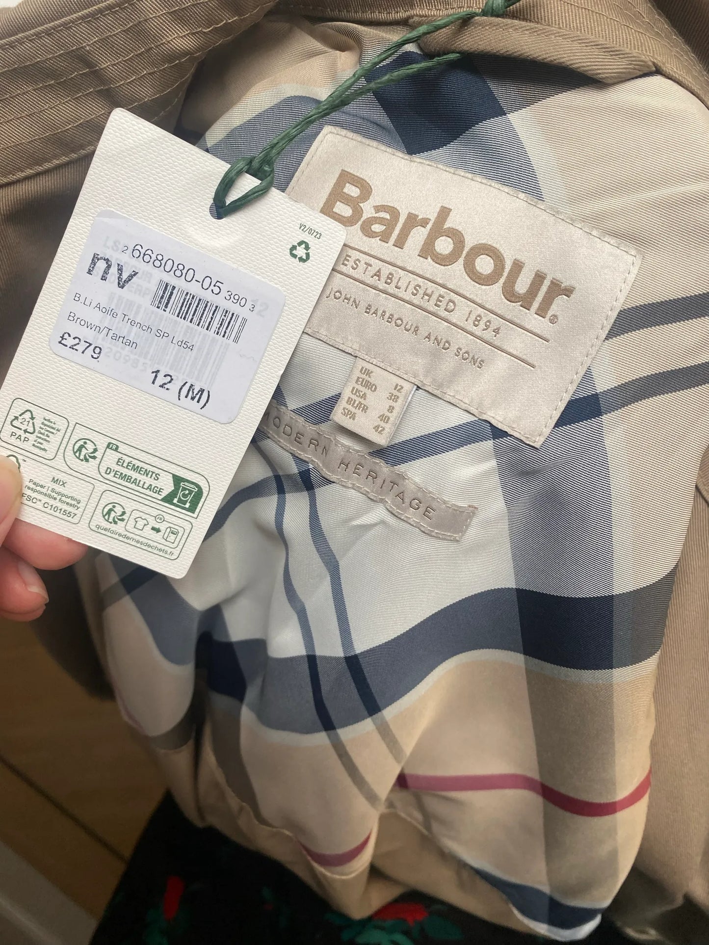 Barbour Aoife Trenchcoat