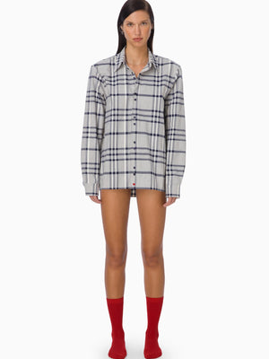 Mi Magic Love Ease Boyfriend Shirt-skjorta NWT