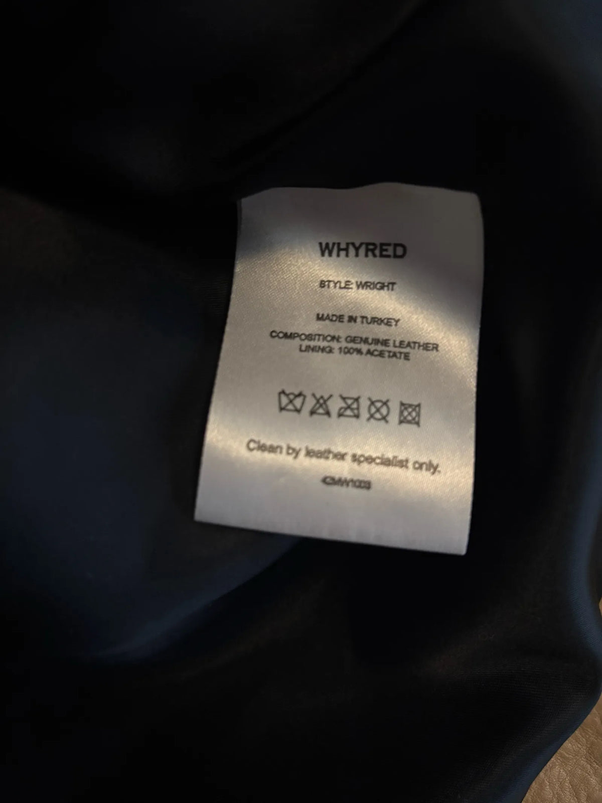 Whyred Wright Leather jacket