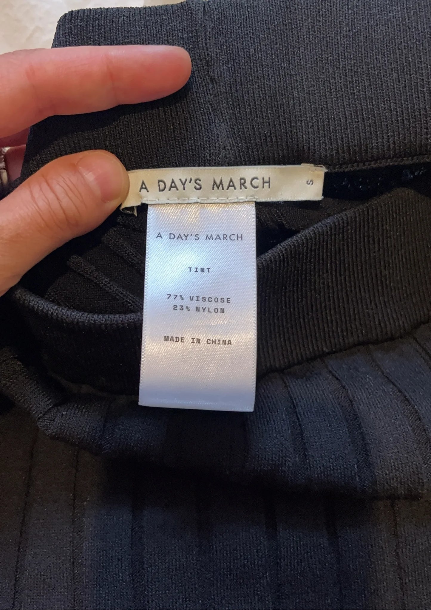 A Day's March-kjol