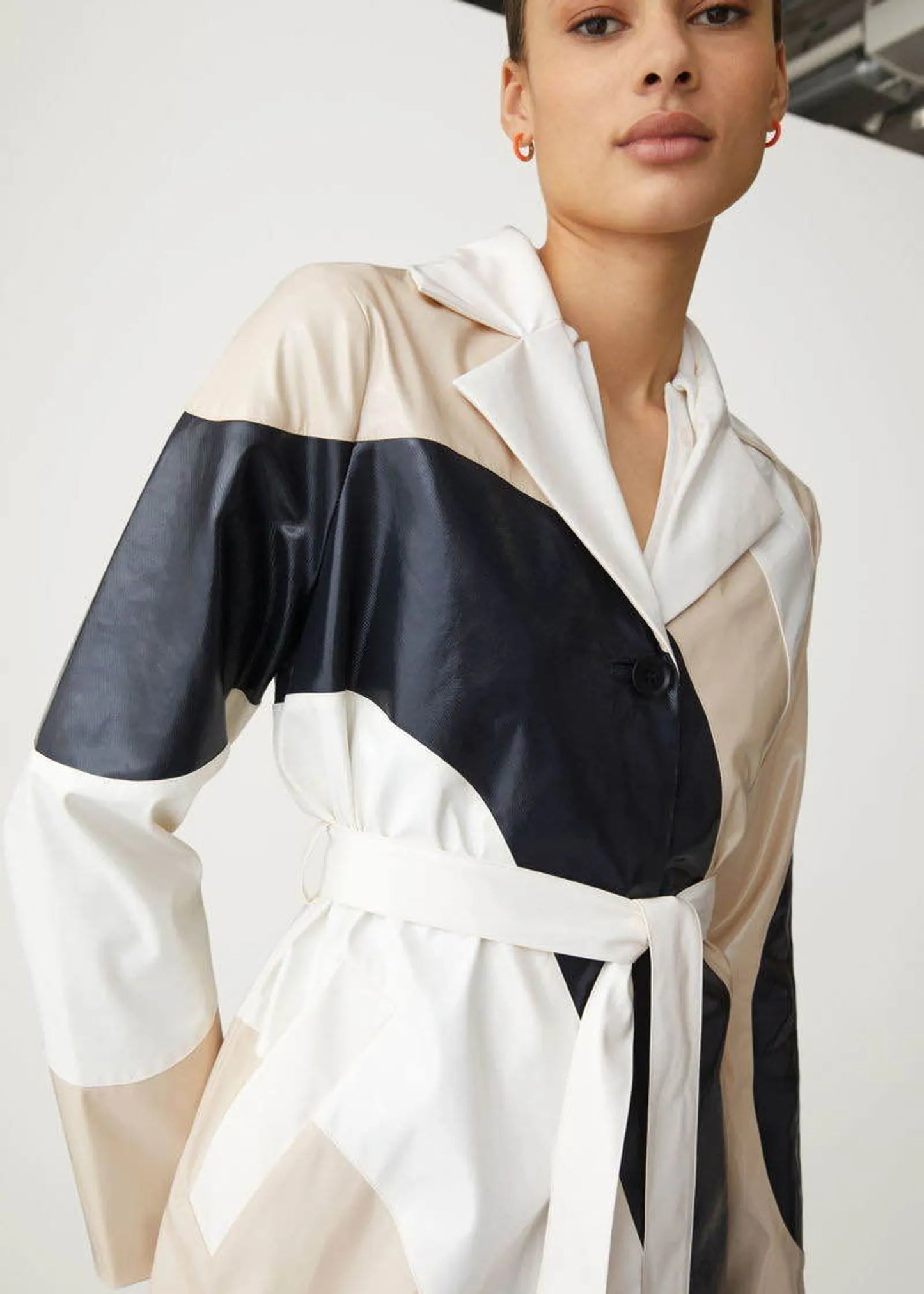 & Other Stories Colour Block Coat