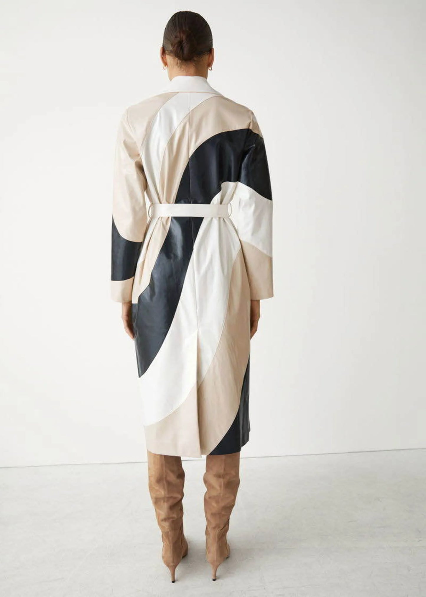 & Other Stories Colour Block Coat