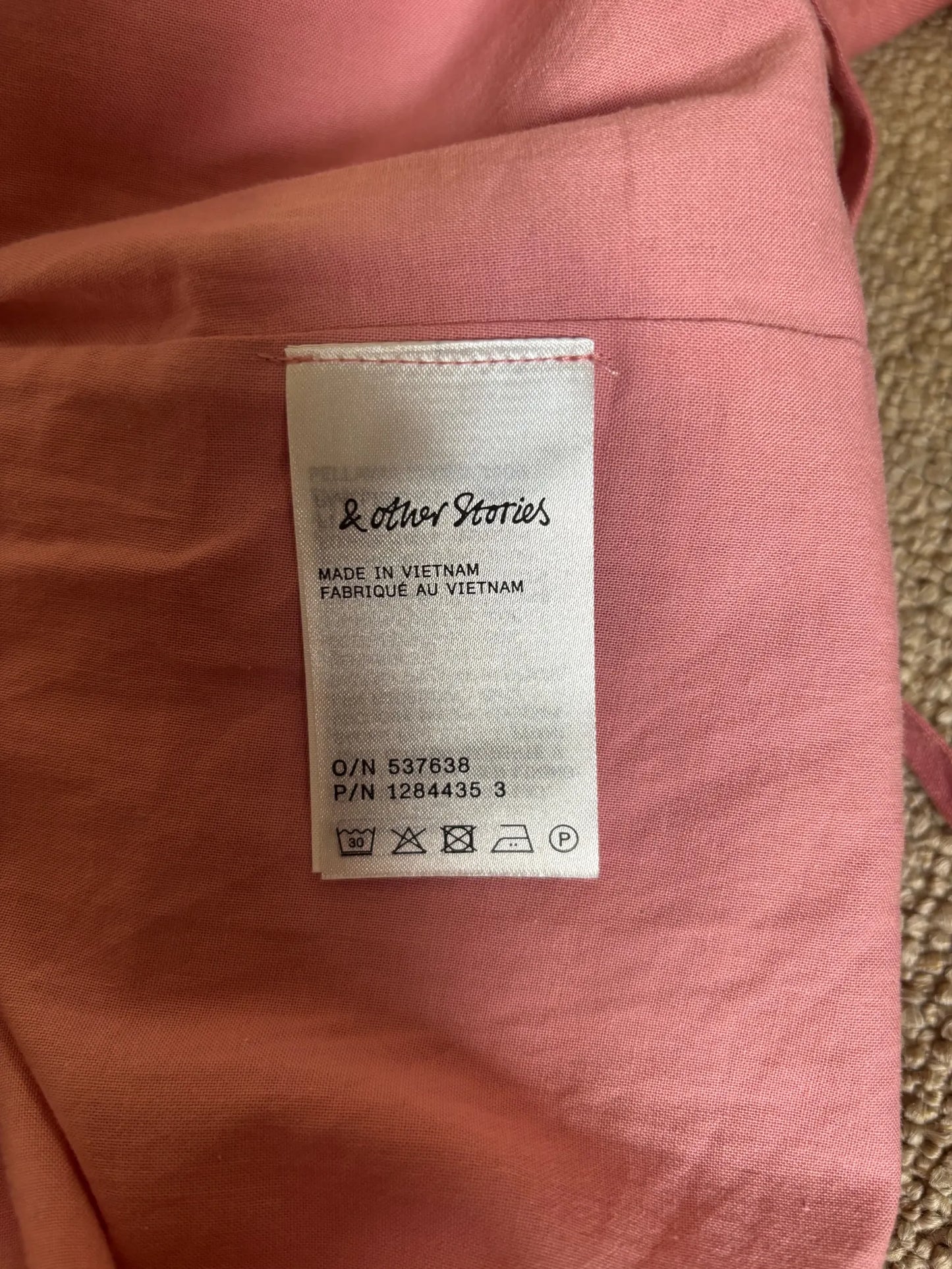 & Other Stories-linneklänning NWOT
