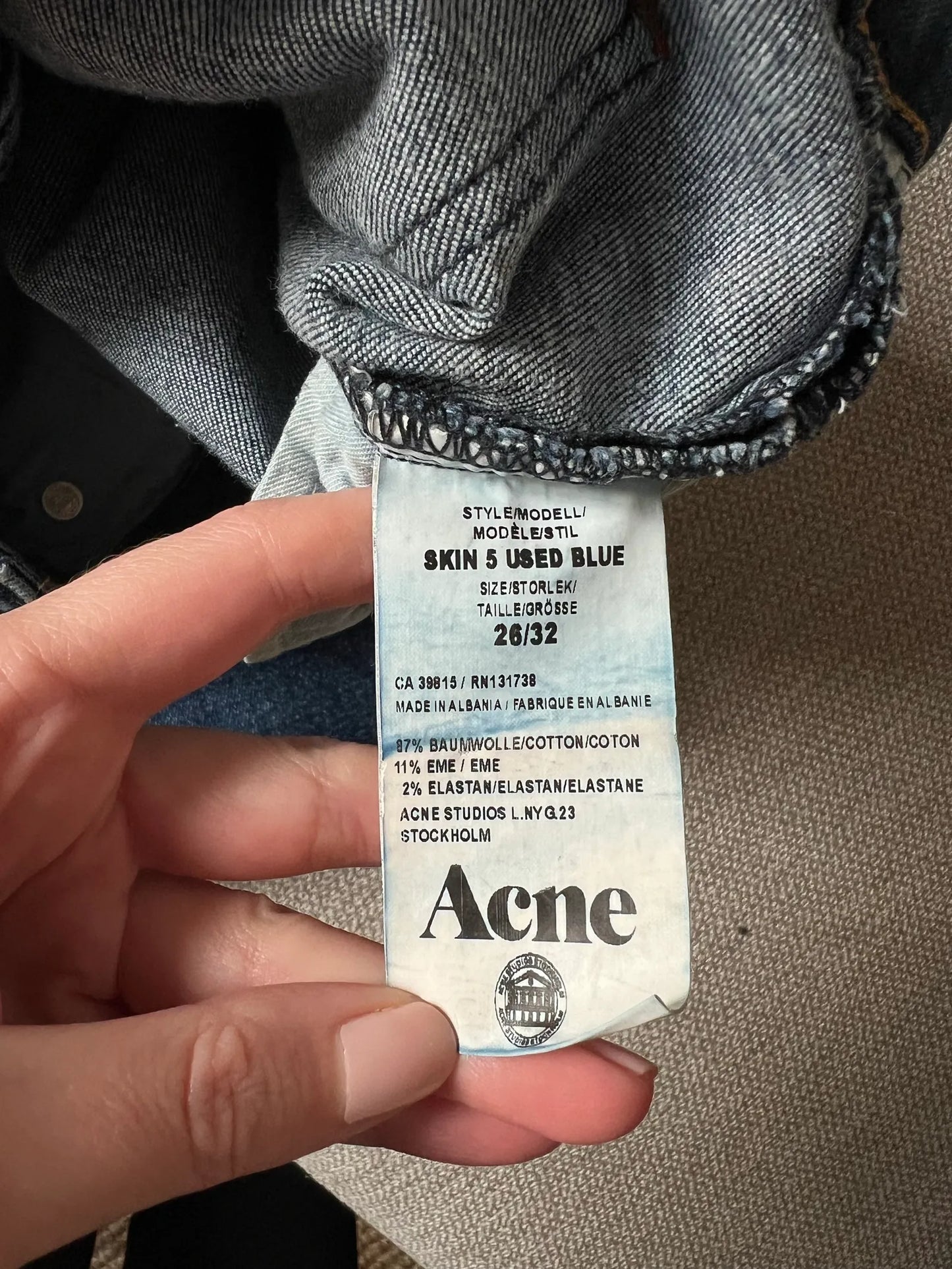 Acne Studios-jeans