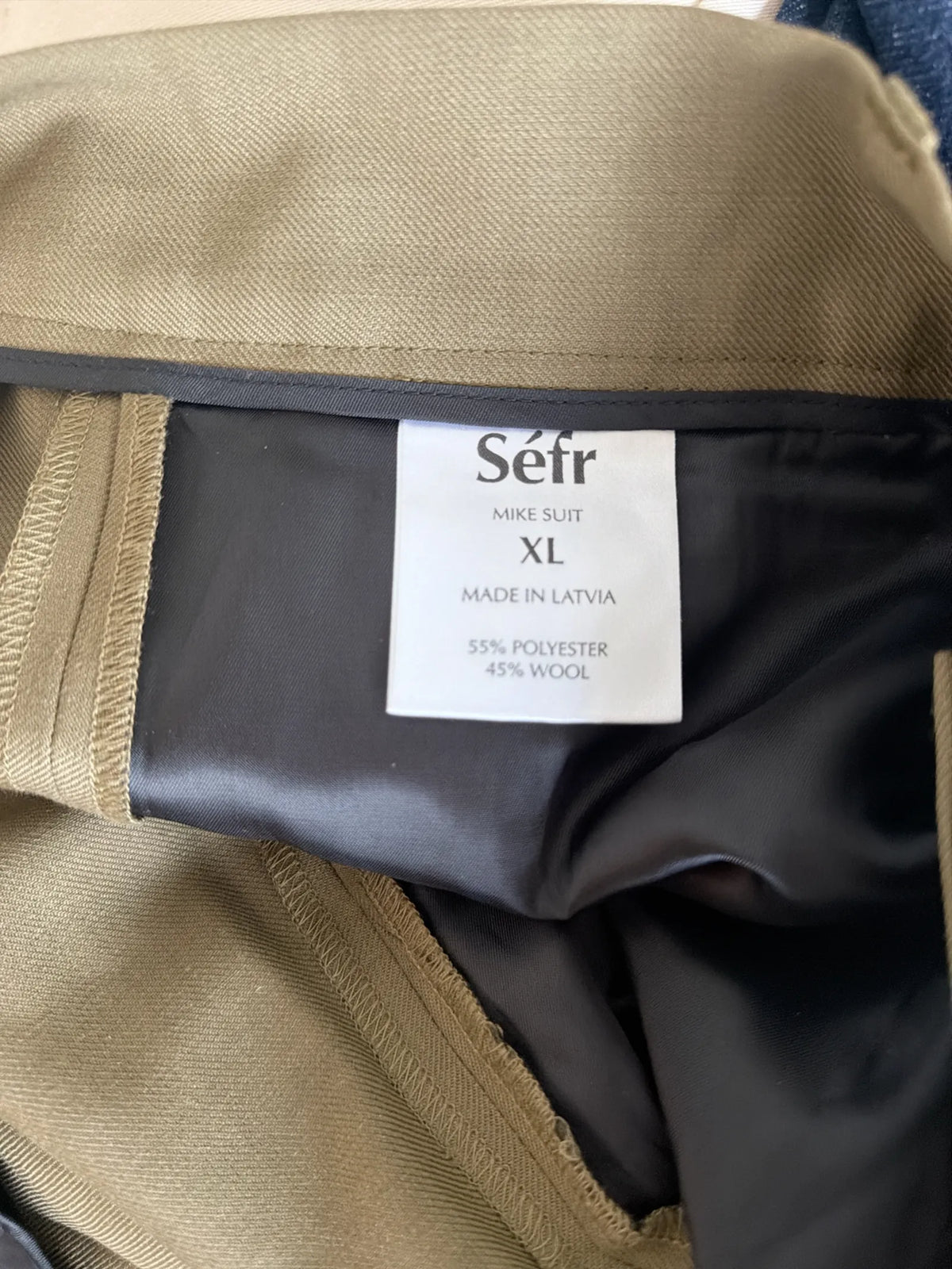 Séfr Mike-ullkostymbyxor