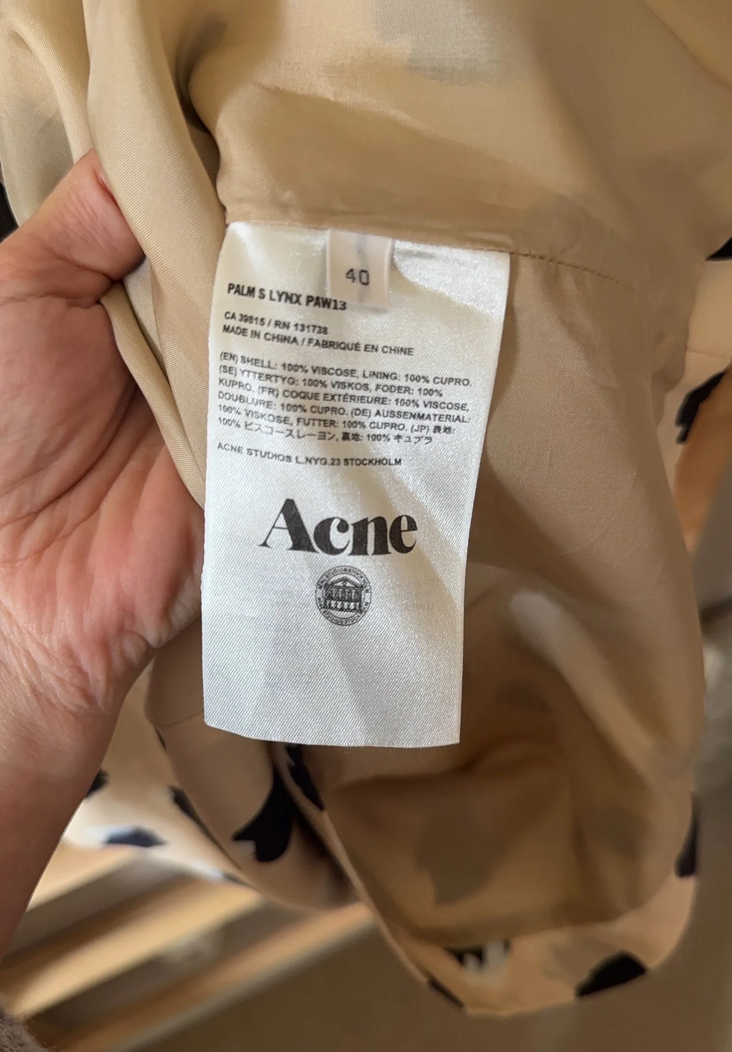 Acne Studios-klänning