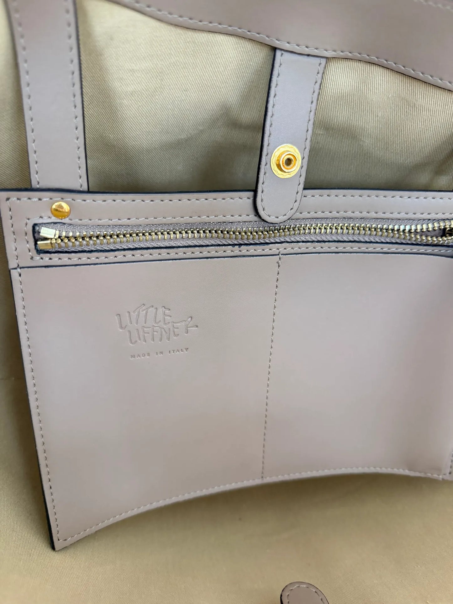Little Liffner Open Tulip Tote.-skinnhandväska