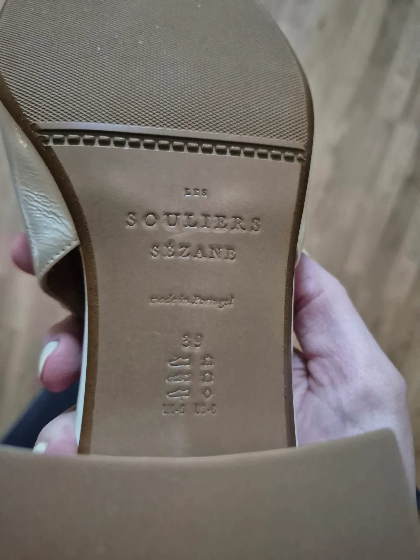 Sézane Paula Babies-skinnklackar NWT