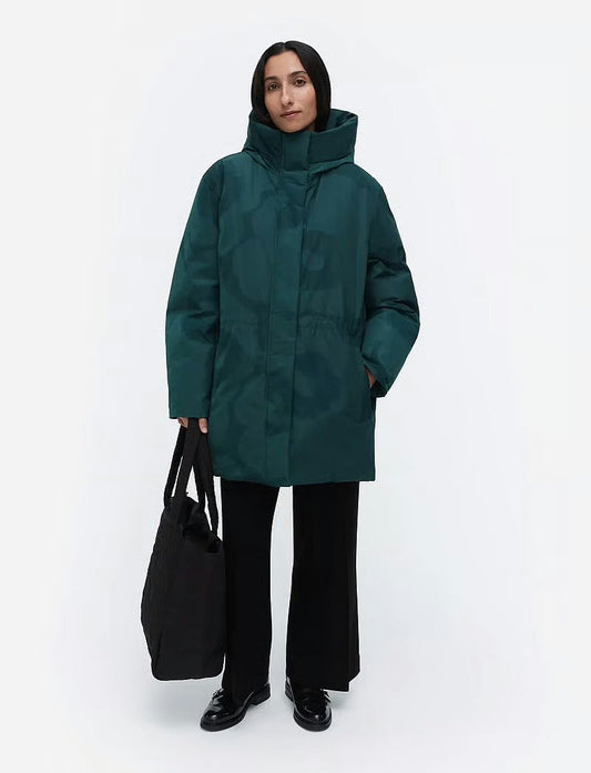 Marimekko Käännös Unikko Puffer jacket