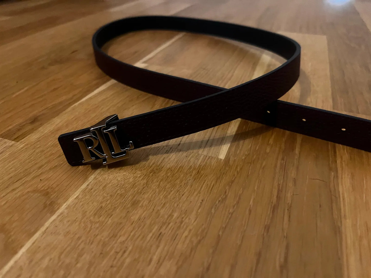 Ralph Lauren-skinnbälte