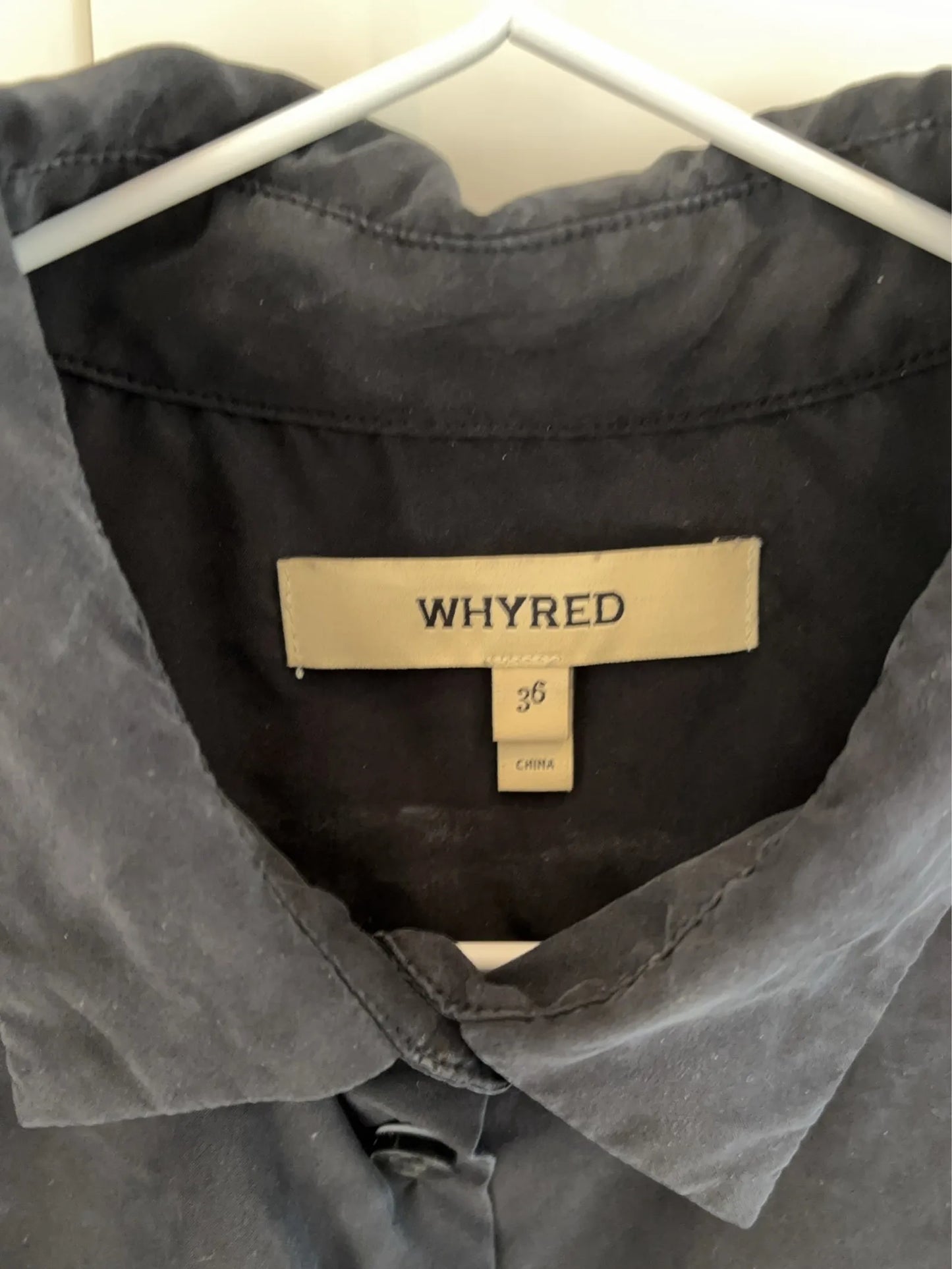 Whyred Karolina Washed Silk Shirt