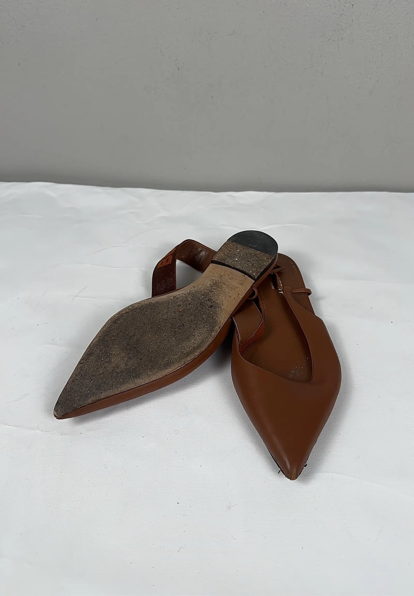 Burberry-skinnballerinaskor