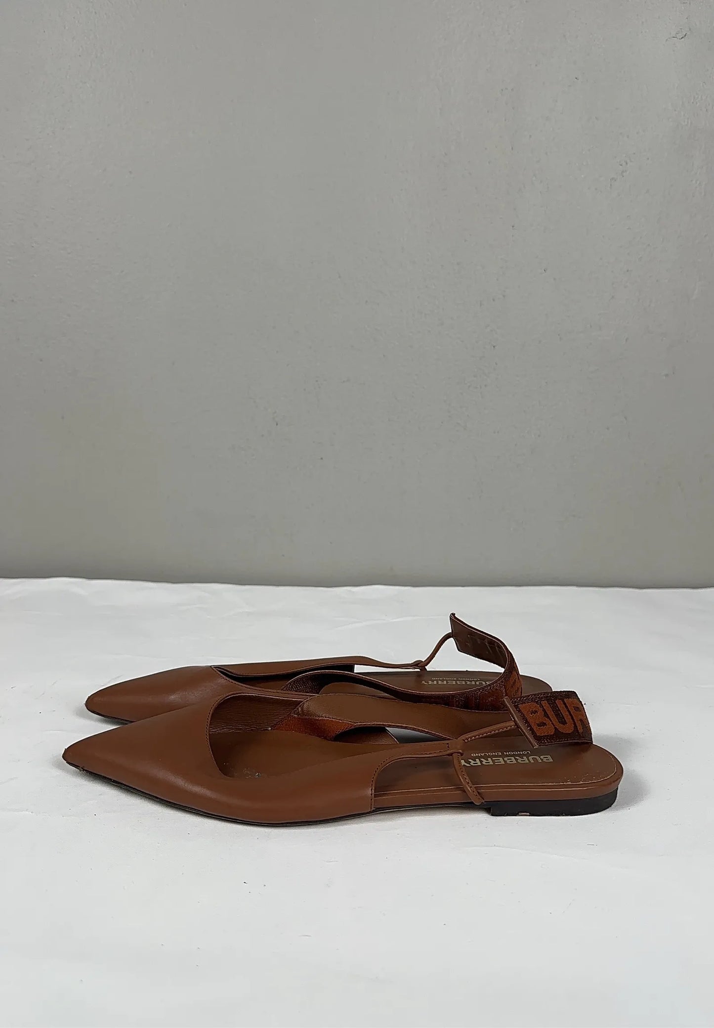 Burberry-skinnballerinaskor