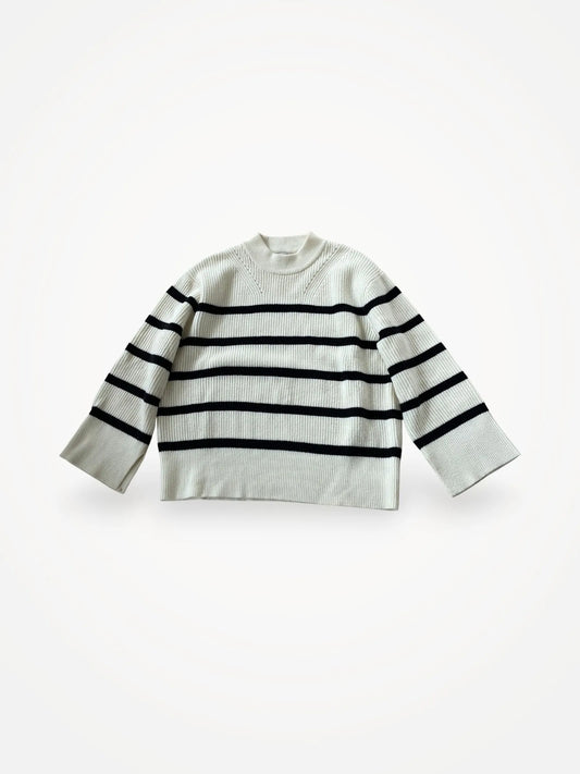 Neo Noir Frani Stripe Knit Sweater