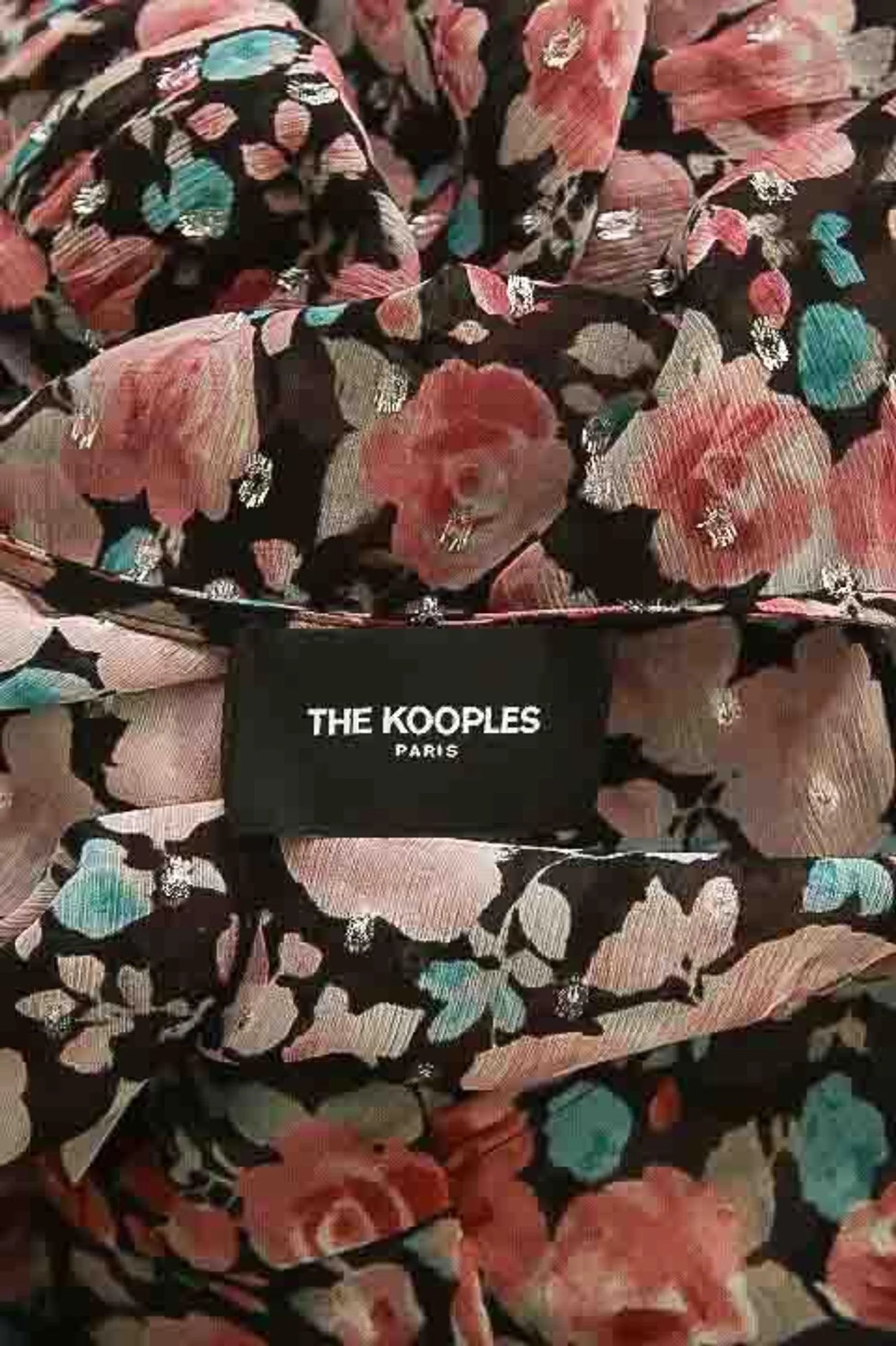The Kooples Candy Flowers Printed Wrap In Rosa Dress
