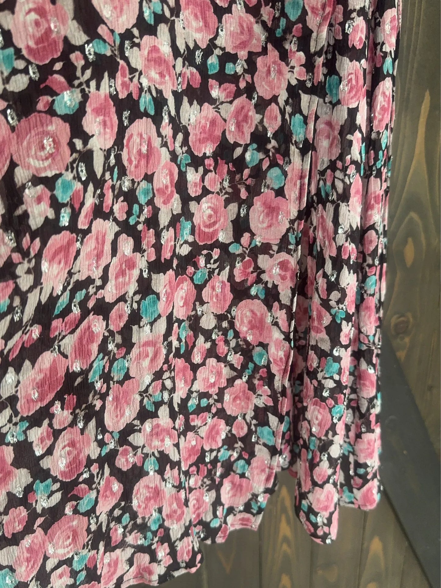 The Kooples Candy Flowers Printed Wrap In Rosa Dress