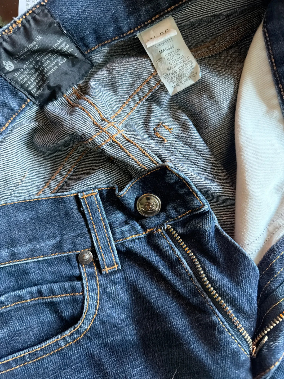 Acne Jeans Hey Raw-jeans