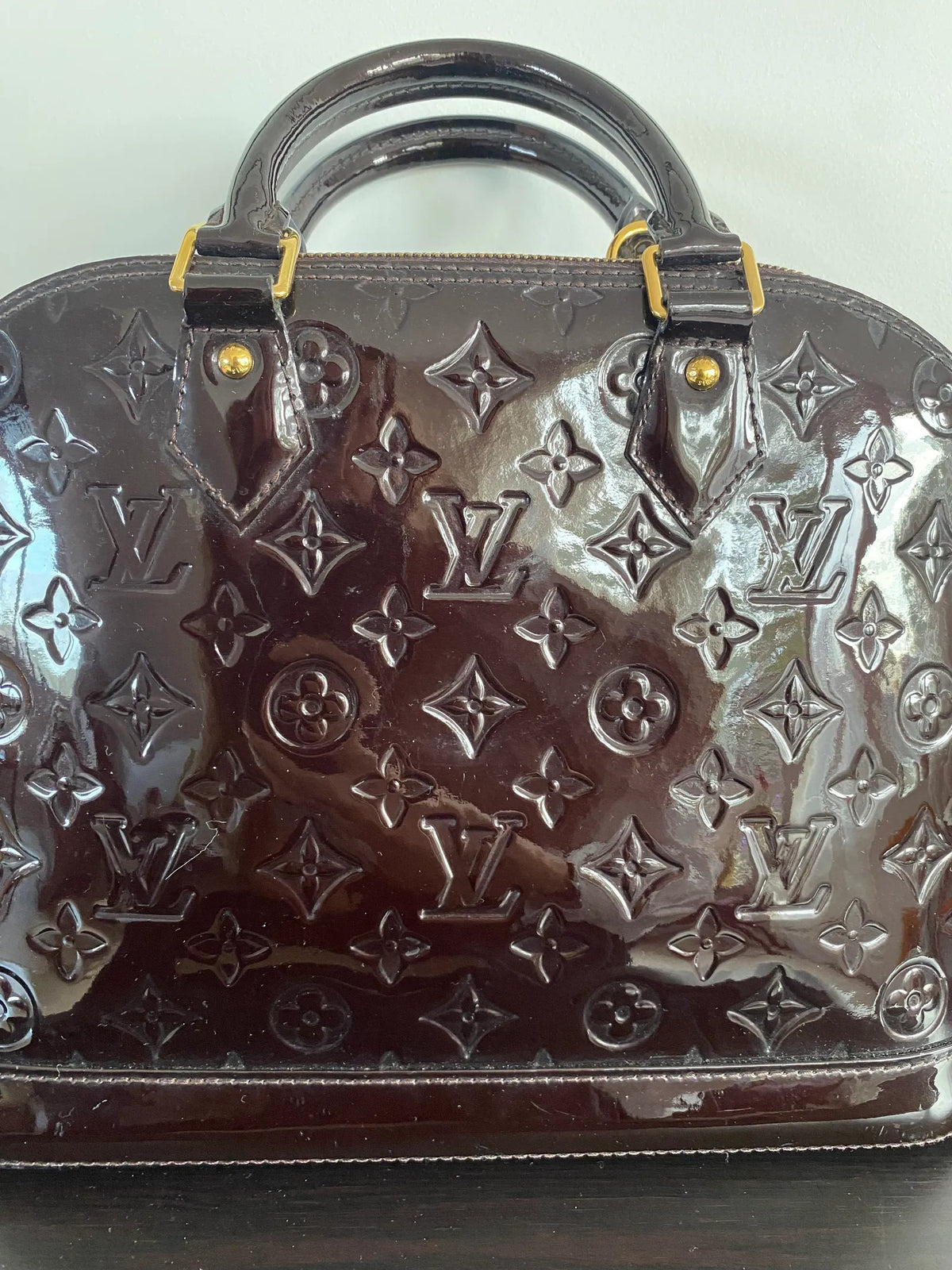 Louis Vuitton-skinnhandväska