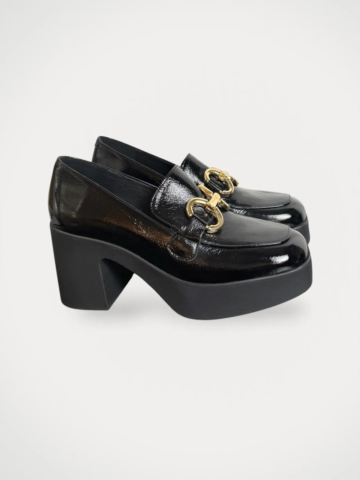 Blankens The Olivia Black-skinnklackar NWT