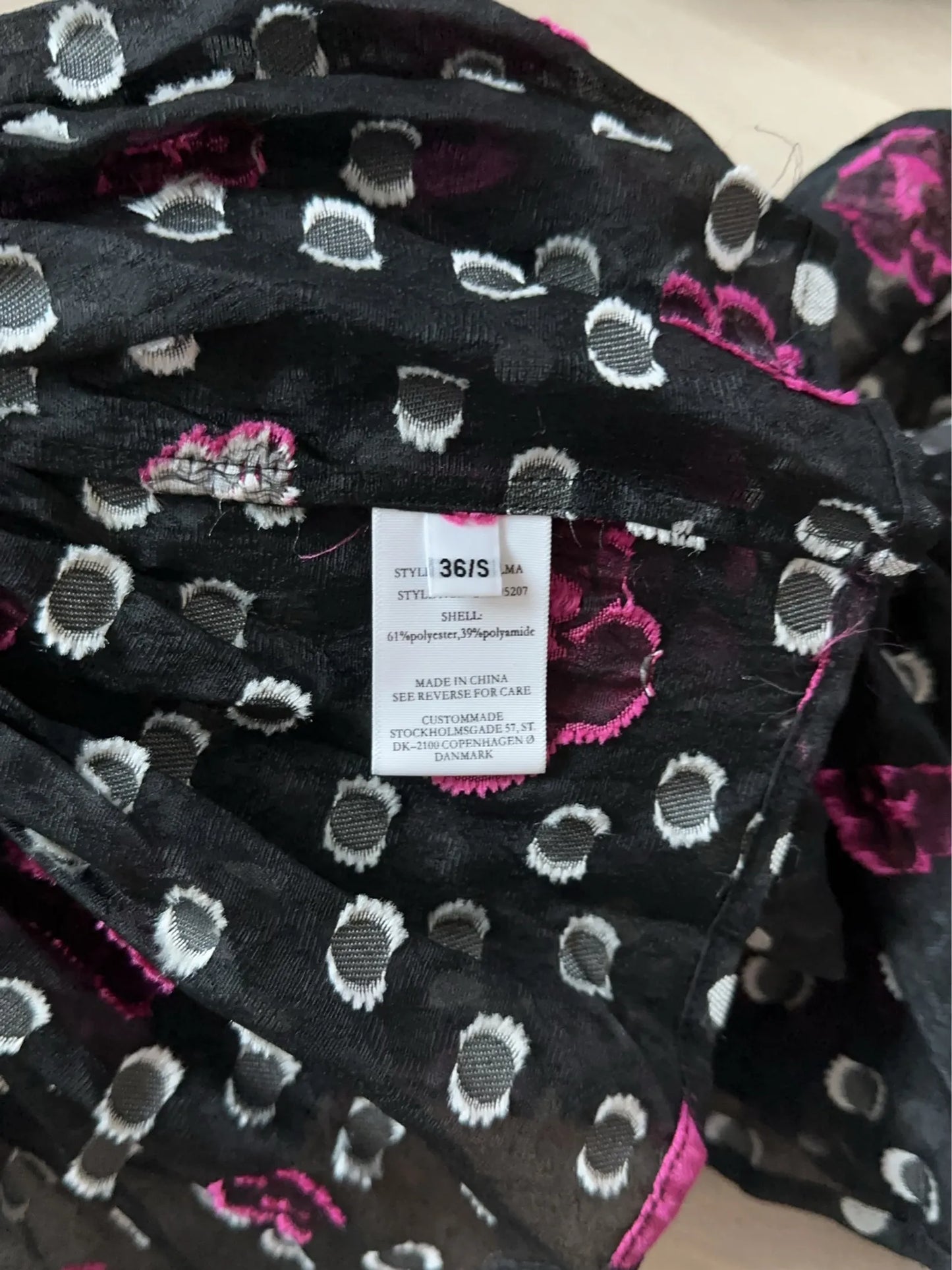 Custommade-blus NWOT