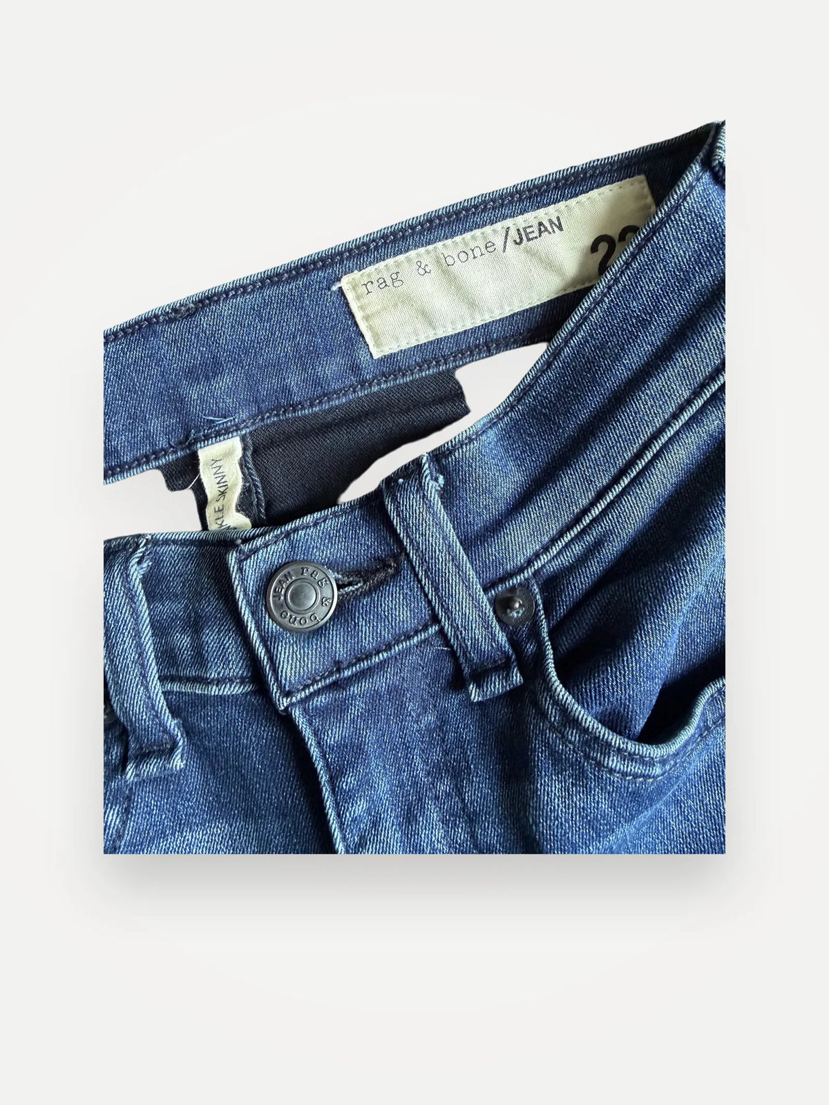 Rag & Bone Skinny Ankle-jeans