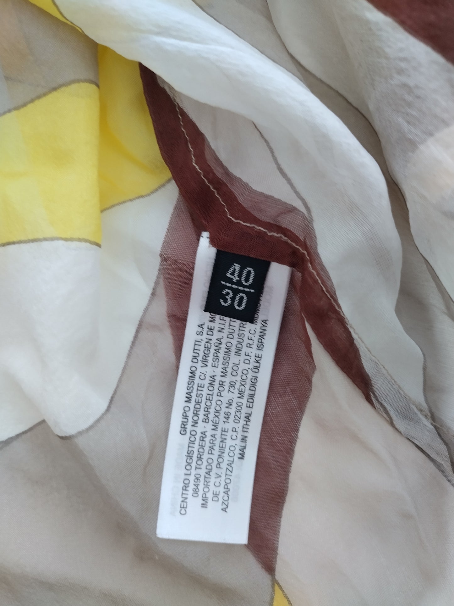 Massimo Dutti-sidenblus