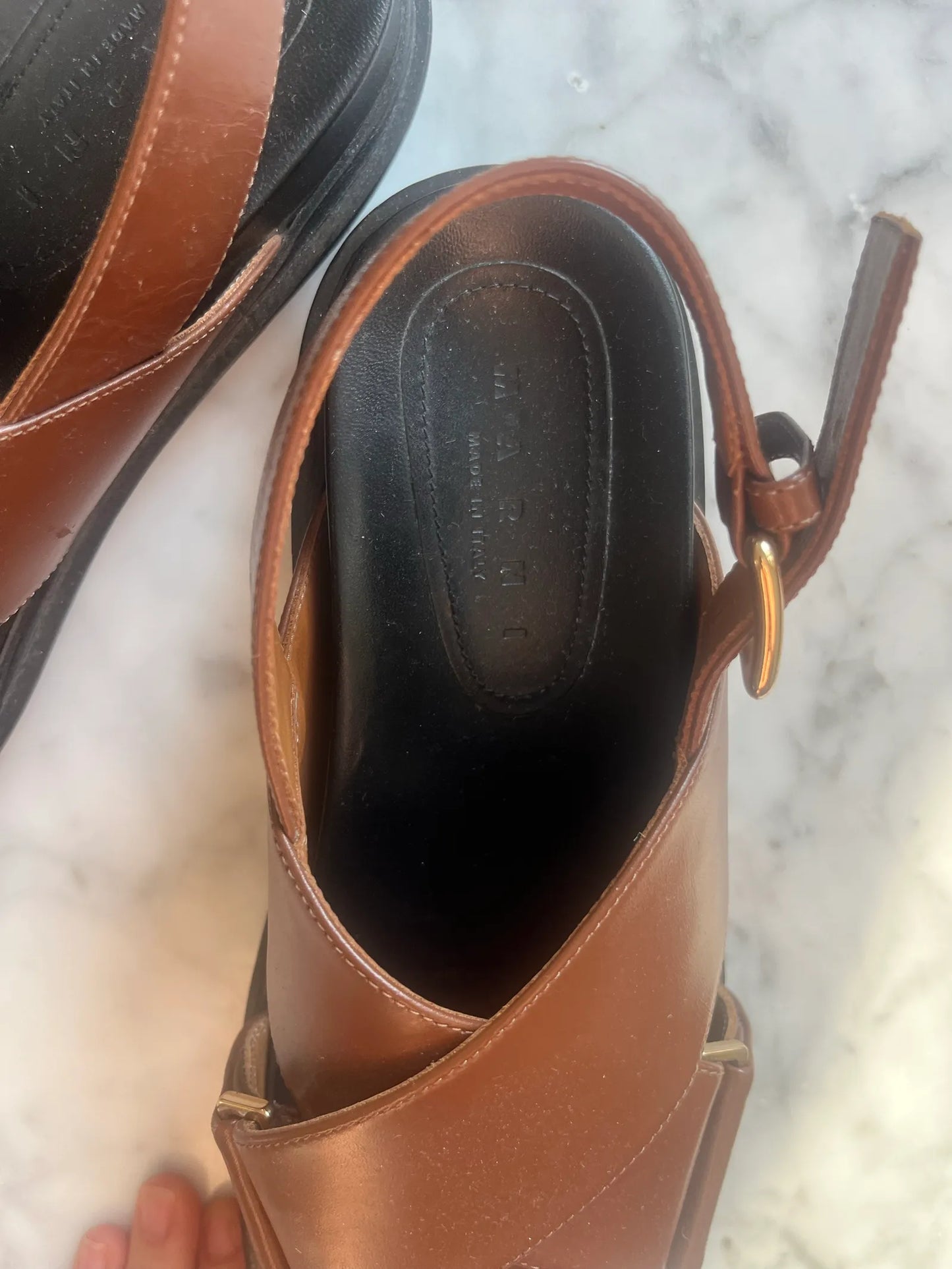 Marni Fussbett Sandals
