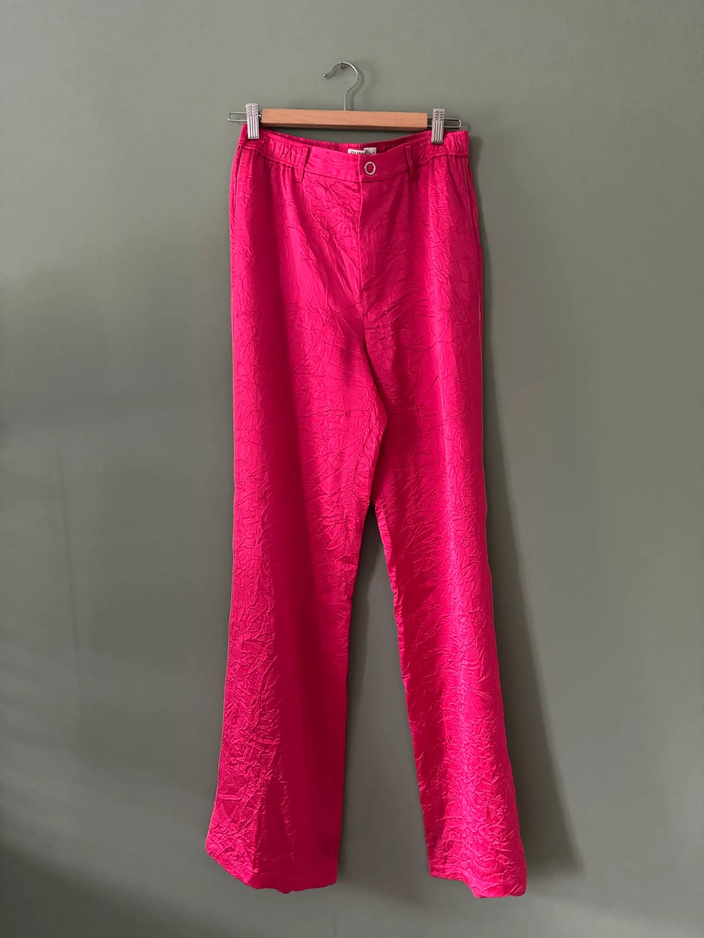 Filippa K Crinkle Satin Track Trousers