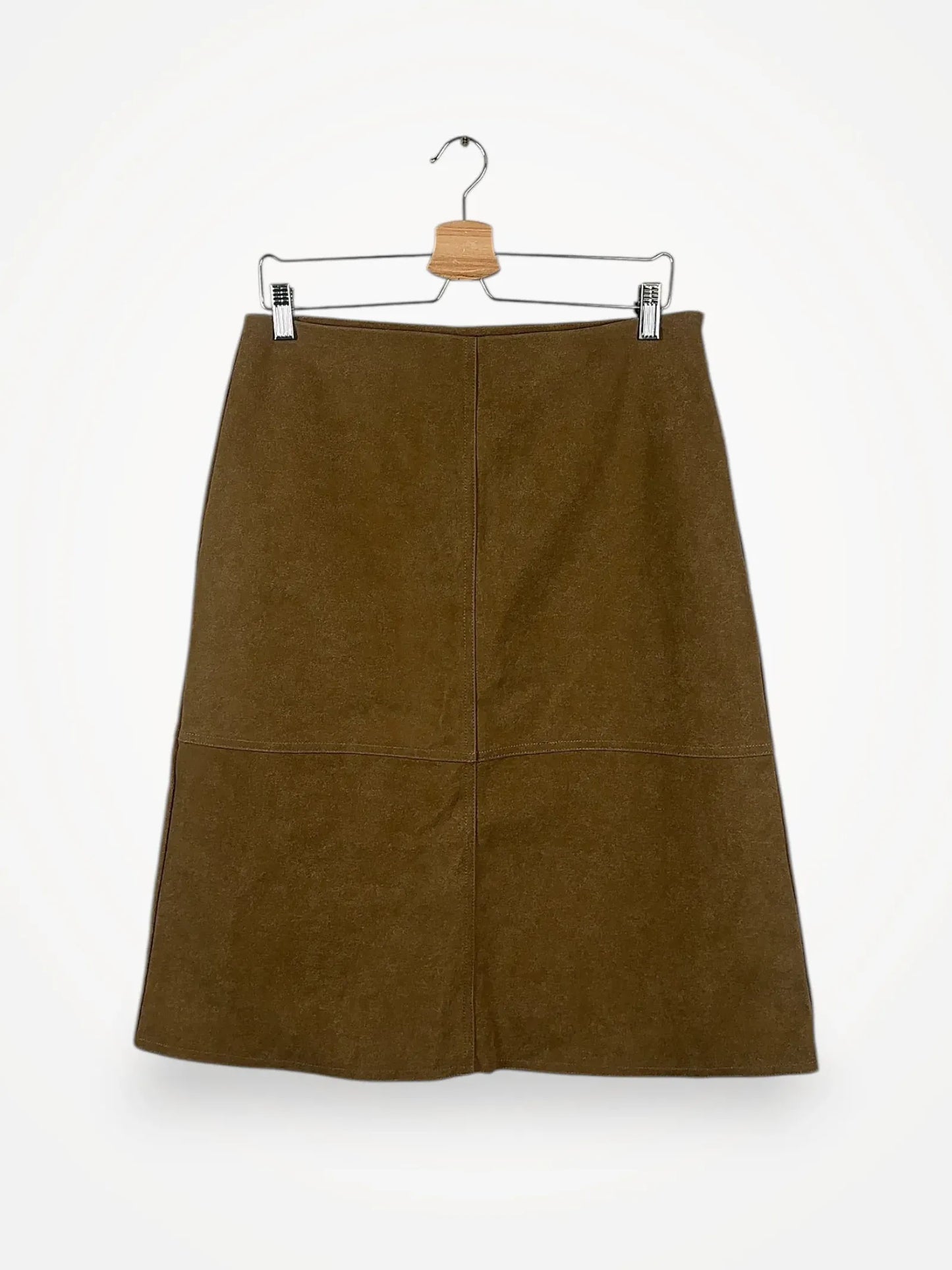 NA-KD Faux Suede-kjol