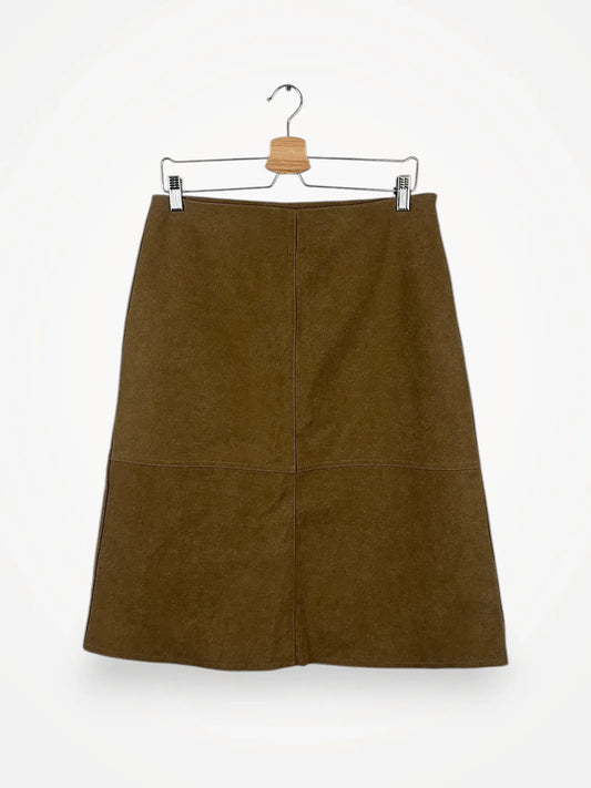 NA-KD Faux Suede-kjol