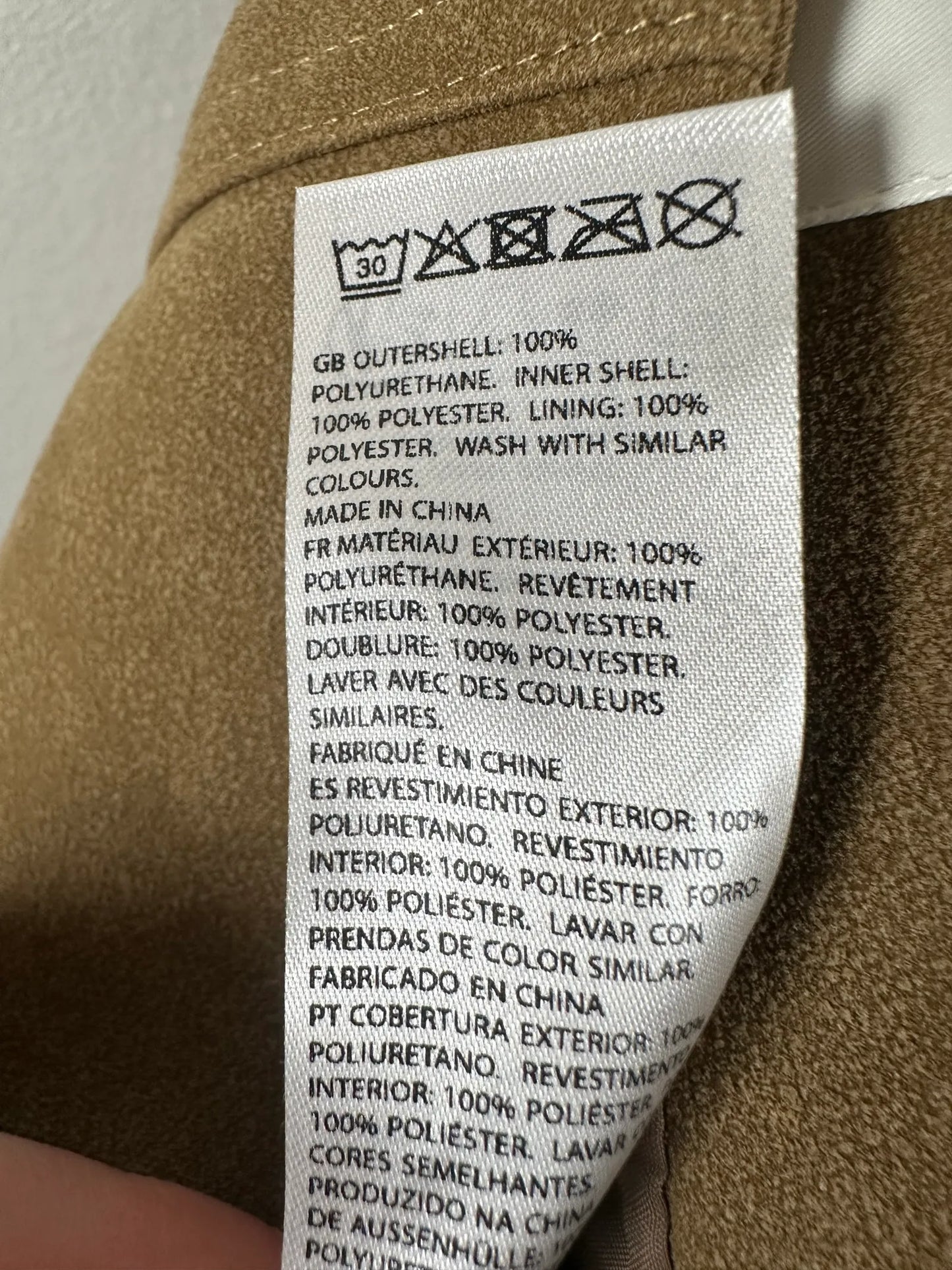 NA-KD Faux Suede-kjol