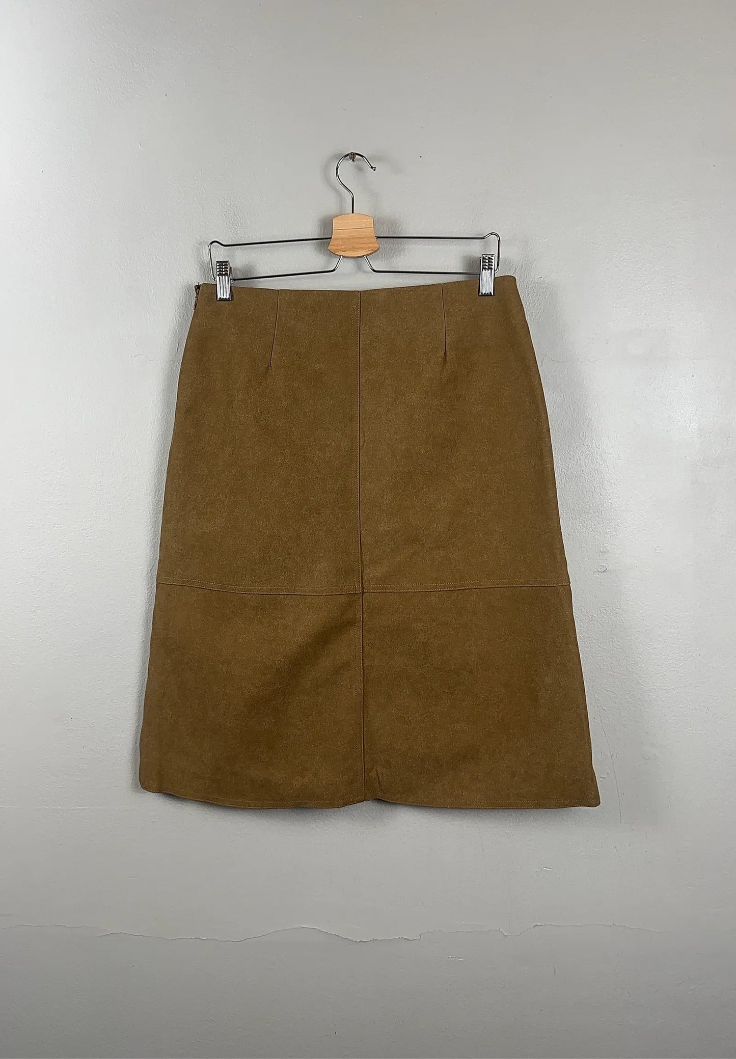 NA-KD Faux Suede-kjol